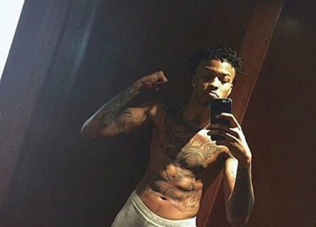August alsina top grey sweatpants